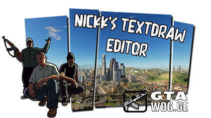 Nickk's TextDraw Editor