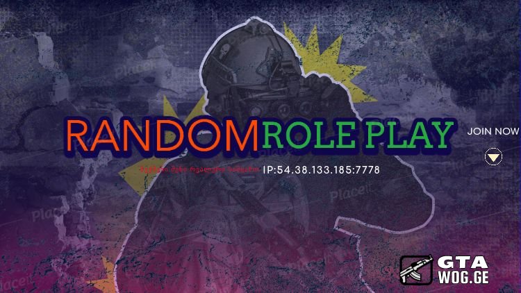 [GTA] Random Role Play Official Low/Medium PC GTA V1.0  !!!